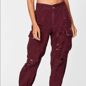 CARMAR DENIM - BERRY BAGGY GRINDED CARGO PANTS
